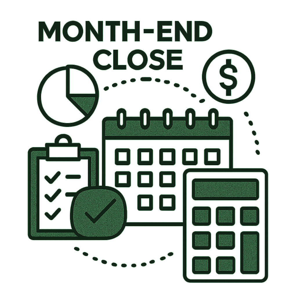 Month End Close Diagram Chart Month End Close Diagram Chart